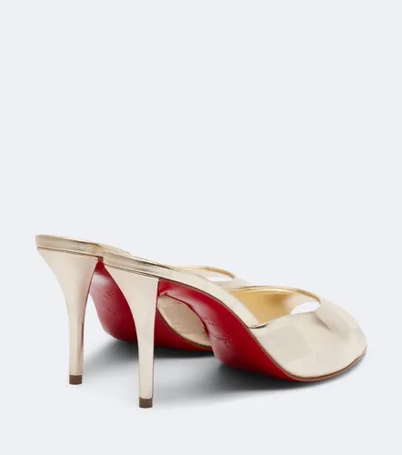 Mules Miss Z en cuir métallisé - Christian Louboutin - Modalova