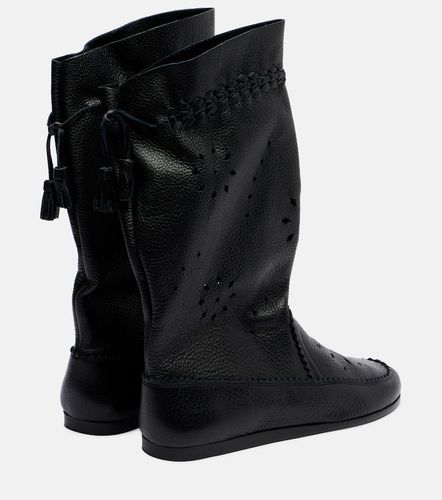 Bottes mi-mollet Welky en cuir - Isabel Marant - Modalova