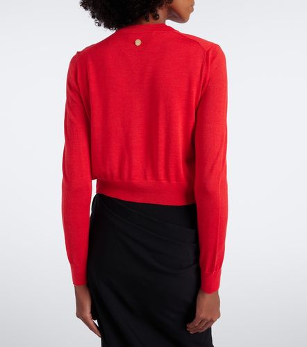Cardigan en laine et soie mélangées - Carolina Herrera - Modalova