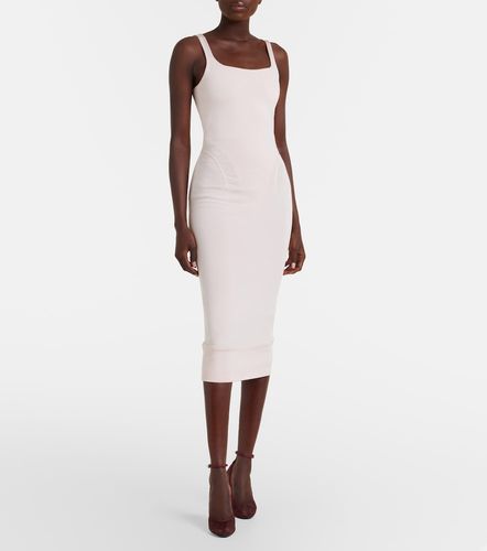 Alaïa Robe midi ajustée - Alaia - Modalova