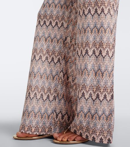 Pantalon ample Olivia à chevrons - Melissa Odabash - Modalova