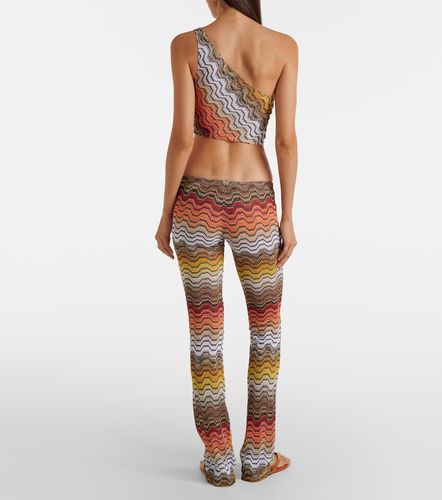 Missoni Pantalon slim Wave en lamé - Missoni - Modalova