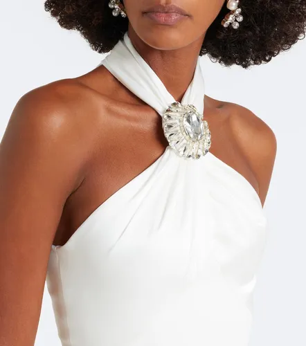 Robe longue de mariée à ornements - David Koma - Modalova