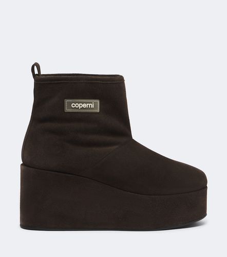 Bottines compensées en daim - Coperni - Modalova