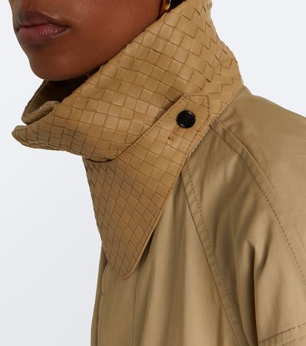 Trench-coat Intrecciato en coton - Bottega Veneta - Modalova