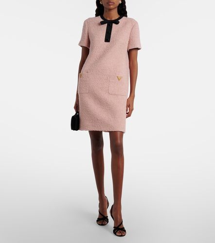Robe VGold en tweed de laine mélangée - Valentino Garavani - Modalova