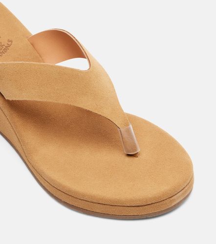 Mules compensées Charys en daim - Ancient Greek Sandals - Modalova