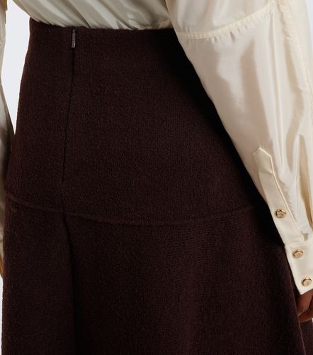 Jupe midi en laine mélangée - Moncler - Modalova