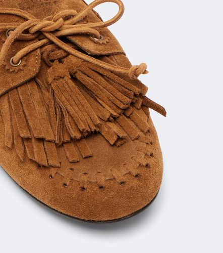 Chaussures bateau Fersi en daim à franges - Isabel Marant - Modalova