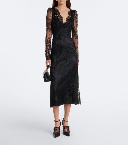 Dolce&Gabbana Robe midi en dentelle - Dolce&Gabbana - Modalova