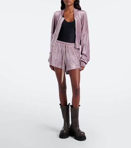 Veste bomber Flight en velours - Rick Owens - Modalova