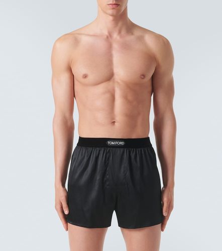 Tom Ford Boxer en soie mélangée - Tom Ford - Modalova