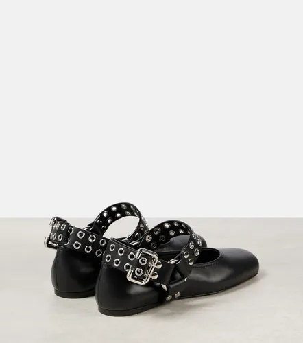 Alaïa Ballerines en cuir à ornements - Alaia - Modalova