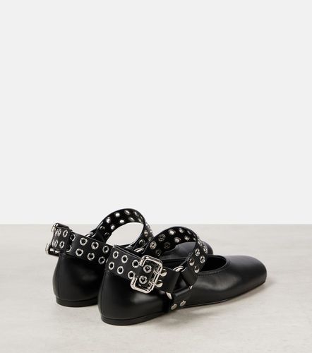 Alaïa Ballerines en cuir à ornements - Alaia - Modalova