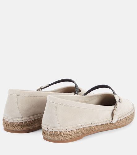 Espadrilles Monili en daim - Brunello Cucinelli - Modalova