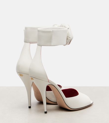 Sandales Drip Rose en cuir à ornements - Valentino Garavani - Modalova