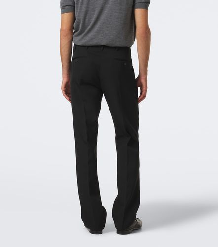 Prada Pantalon slim en laine vierge - Prada - Modalova