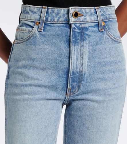 Jean droit Danielle à taille haute - Khaite - Modalova