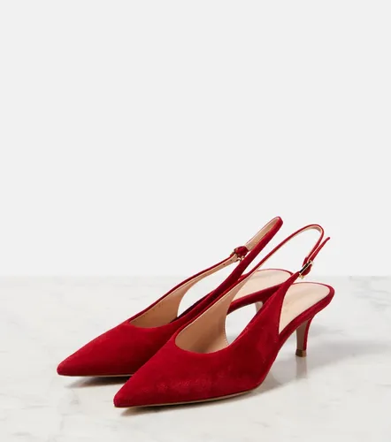 Escarpins slingback Robbie en daim - Gianvito Rossi - Modalova