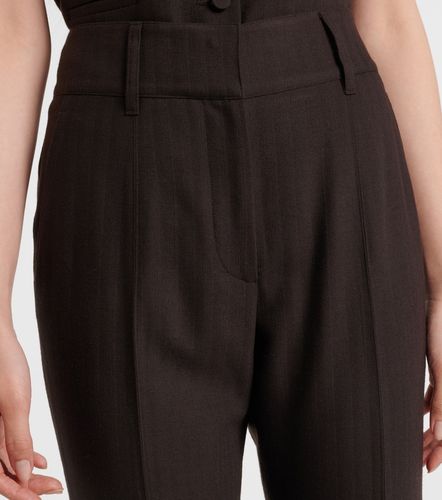 Pantalon évasé Rhein à taille haute en laine - Gabriela Hearst - Modalova