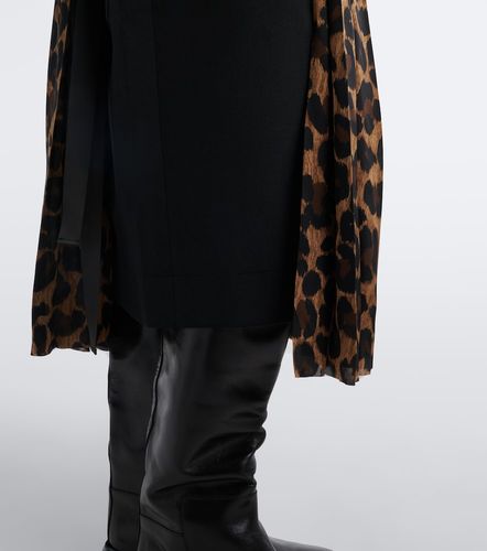 Sacai Jupe midi à motif léopard - Sacai - Modalova
