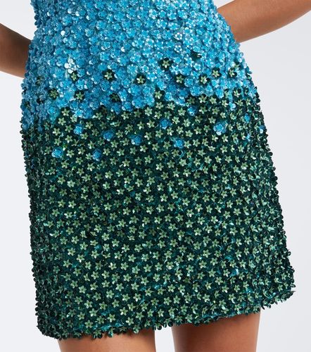 Là Fuori Robe en soie à ornements - La Fuori - Modalova