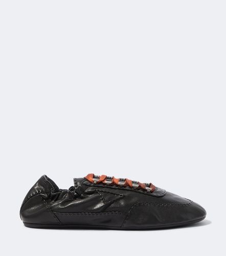 Prada Baskets Collapse en cuir - Prada - Modalova