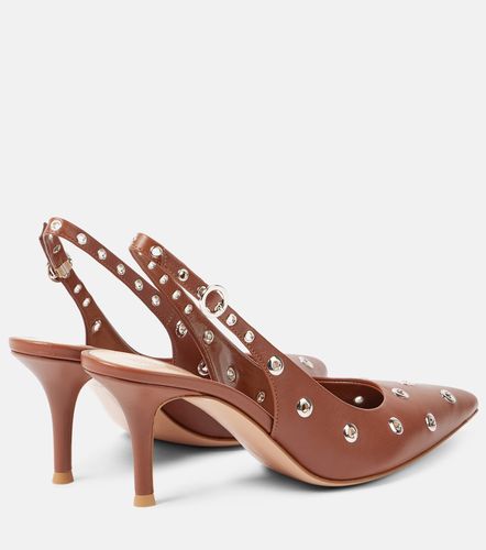Sandales slingback Lydia 70 en cuir - Gianvito Rossi - Modalova