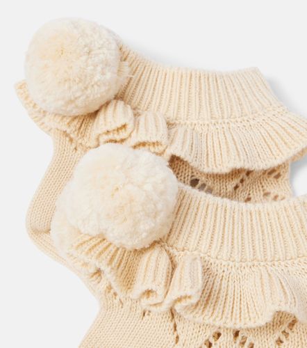 Chaussettes Pompom en coton - Valentino Garavani - Modalova