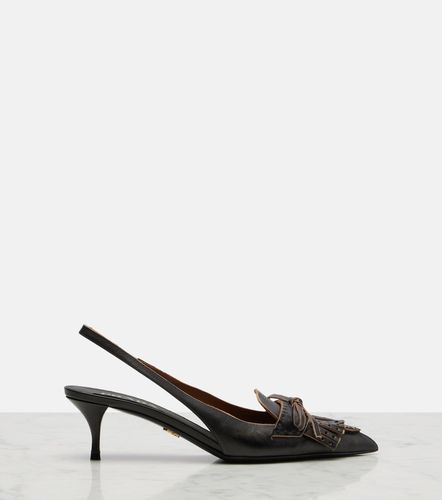 Prada Escarpins slingback en cuir - Prada - Modalova