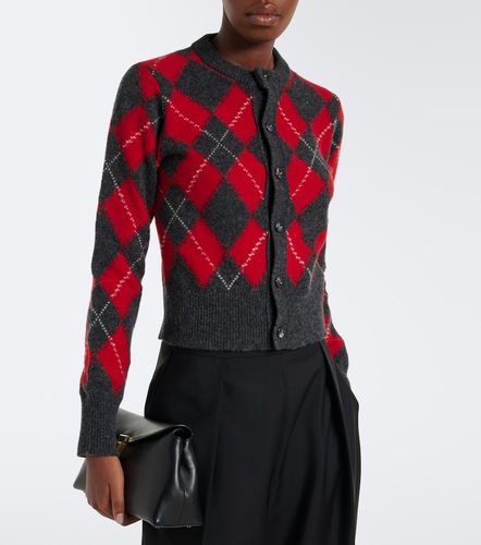 Ami Paris Cardigan en laine vierge - Ami Paris - Modalova