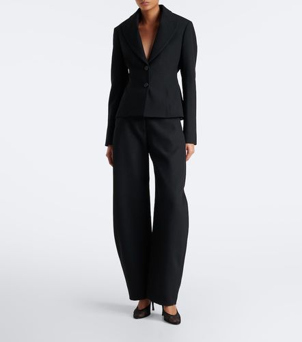 Alaïa Pantalon barrel en laine - Alaia - Modalova