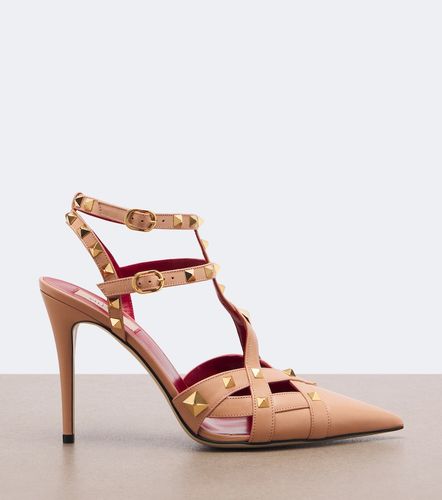 Escarpins slingback Studdy en cuir - Valentino Garavani - Modalova