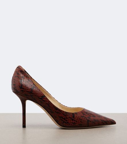 Escarpins Love en cuir façon serpent - Jimmy Choo - Modalova