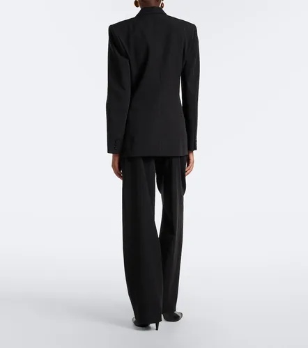 Pantalon droit Lyda en laine vierge - Isabel Marant - Modalova
