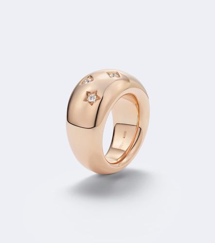 Bague Iconica en or rose 18 ct et diamants - Pomellato - Modalova