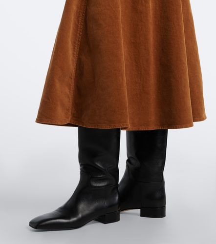 Jupe midi en velours de coton - Polo Ralph Lauren - Modalova