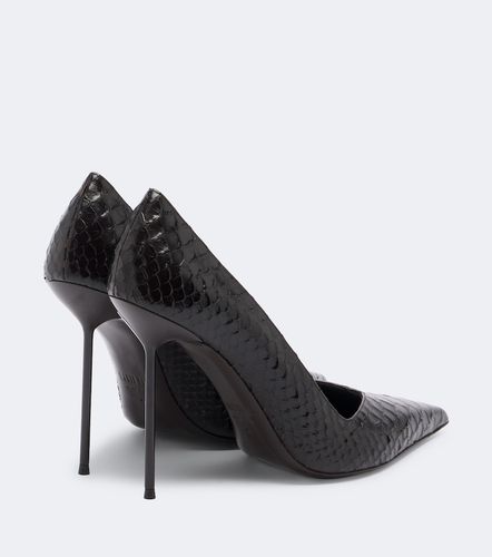 Escarpins Lidia en cuir façon croco - Paris Texas - Modalova