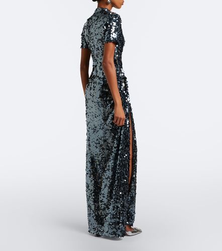 Robe longue Opaline à sequins - Christopher Esber - Modalova