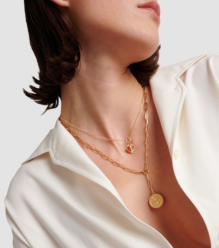 Collier Karma en or 18 ct et diamant - FoundRae - Modalova