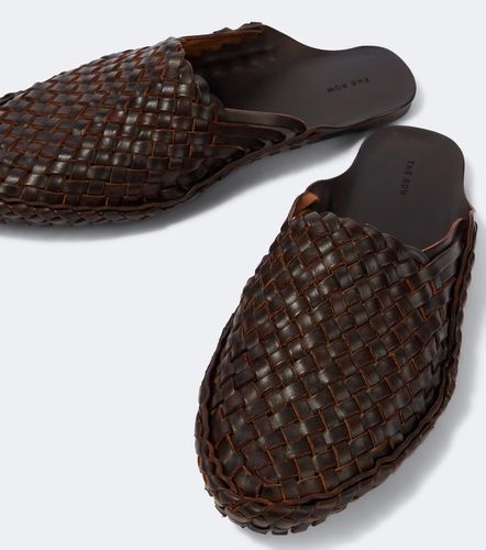 The Row Mules en cuir tressé - The Row - Modalova