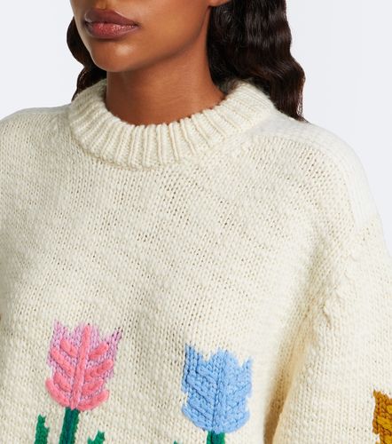 Chloé Pull en laine à fleurs - Chloe - Modalova
