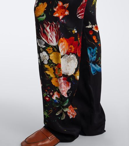 Pantalon ample à fleurs - Dries Van Noten - Modalova