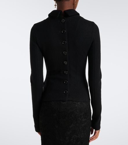 Cardigan en laine vierge - Dolce&Gabbana - Modalova