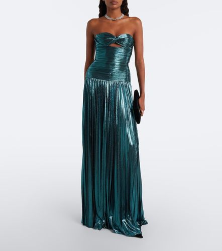Retrofête Robe longue bustier Monterey en lamé - Retrofete - Modalova