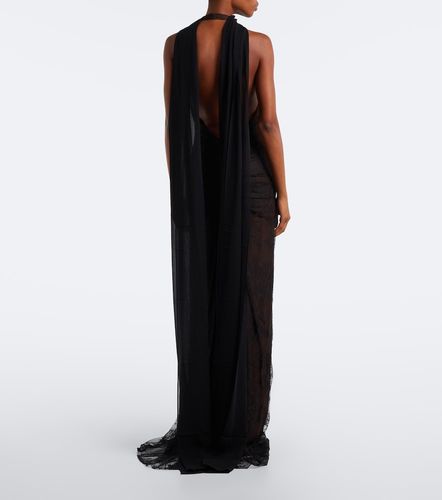 Robe longue Amora en dentelle - De La Vali - Modalova
