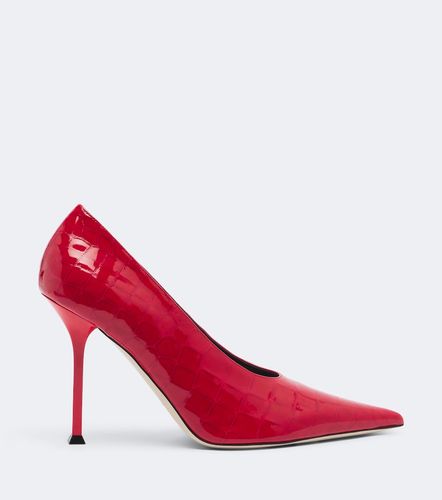 Escarpins Helix en cuir verni façon croco - Christen - Modalova