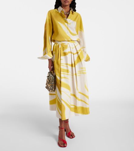 Chemise en coton à imprimé - Dries Van Noten - Modalova