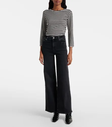 Jean ample Le Slim Palazzo à taille haute - Frame - Modalova
