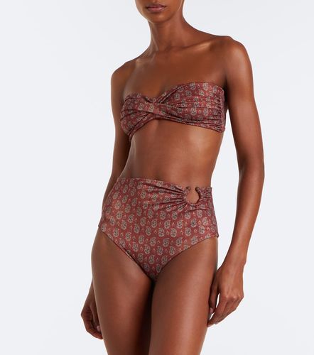 Culotte de bikini à imprimé - Johanna Ortiz - Modalova